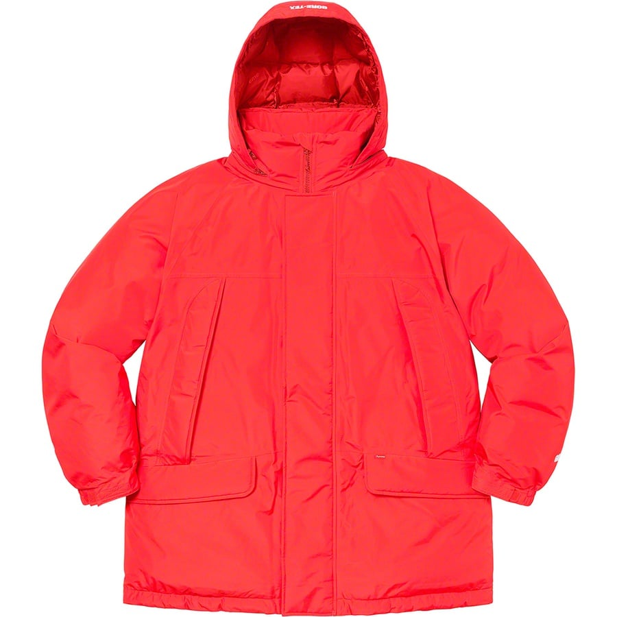 Details on GORE-TEX 700-Fill Down Parka Bright Red from fall winter
                                                    2020 (Price is $548)