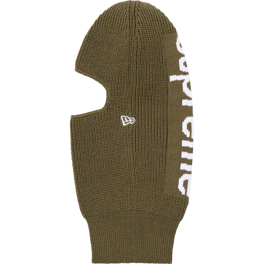 Details on New Era Balaclava Olive from fall winter 2020 (Price is $48)