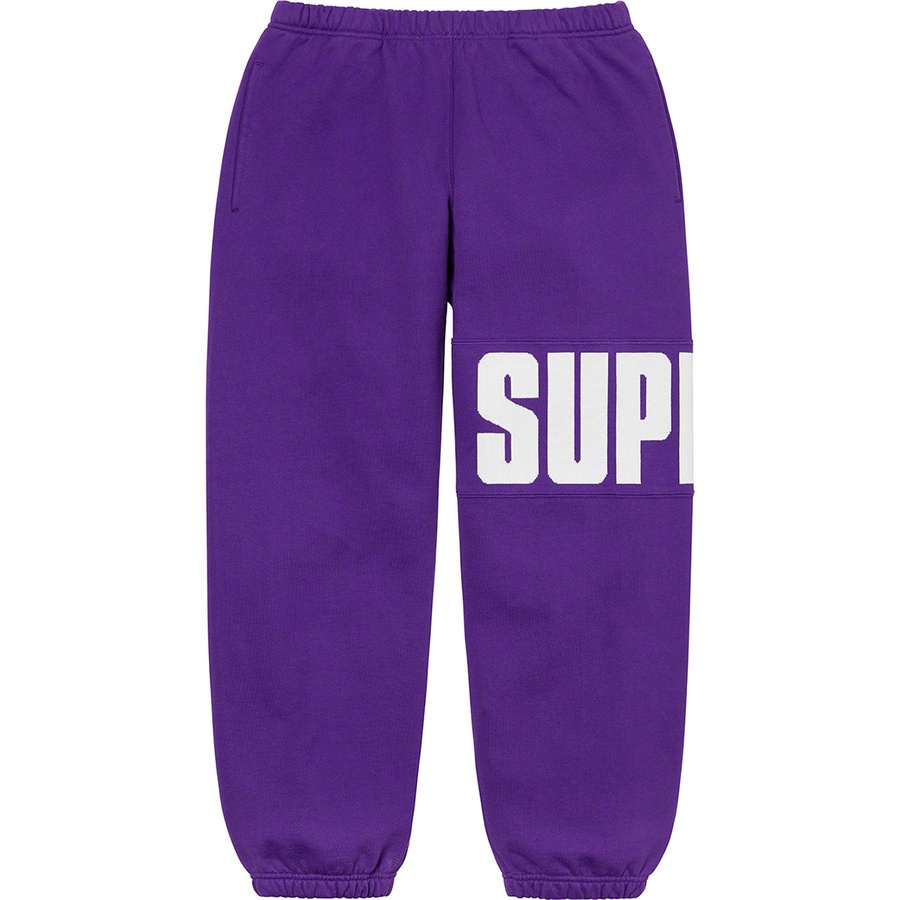 Details on Rib Sweatpant Purple from fall winter 2020 (Price is $148)