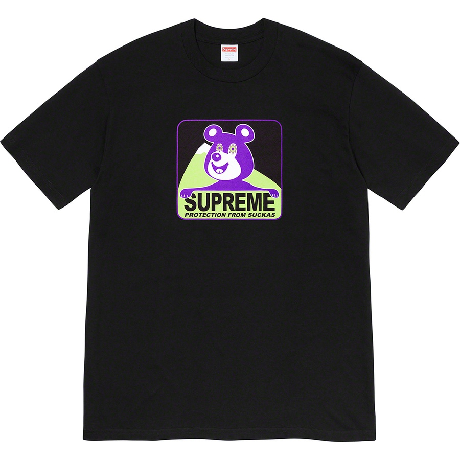 Details on Bear Tee Black from fall winter
                                                    2020 (Price is $38)