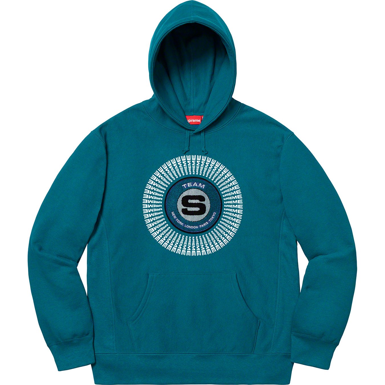 Chenille Appliqué Hooded Sweatshirt - fall winter 2020 - Supreme