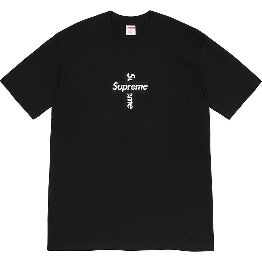 Cross Box Logo Tee Black