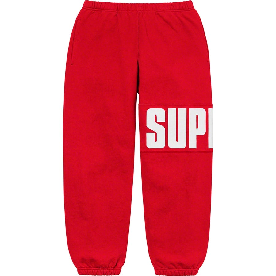Details on Rib Sweatpant Red from fall winter 2020 (Price is $148)