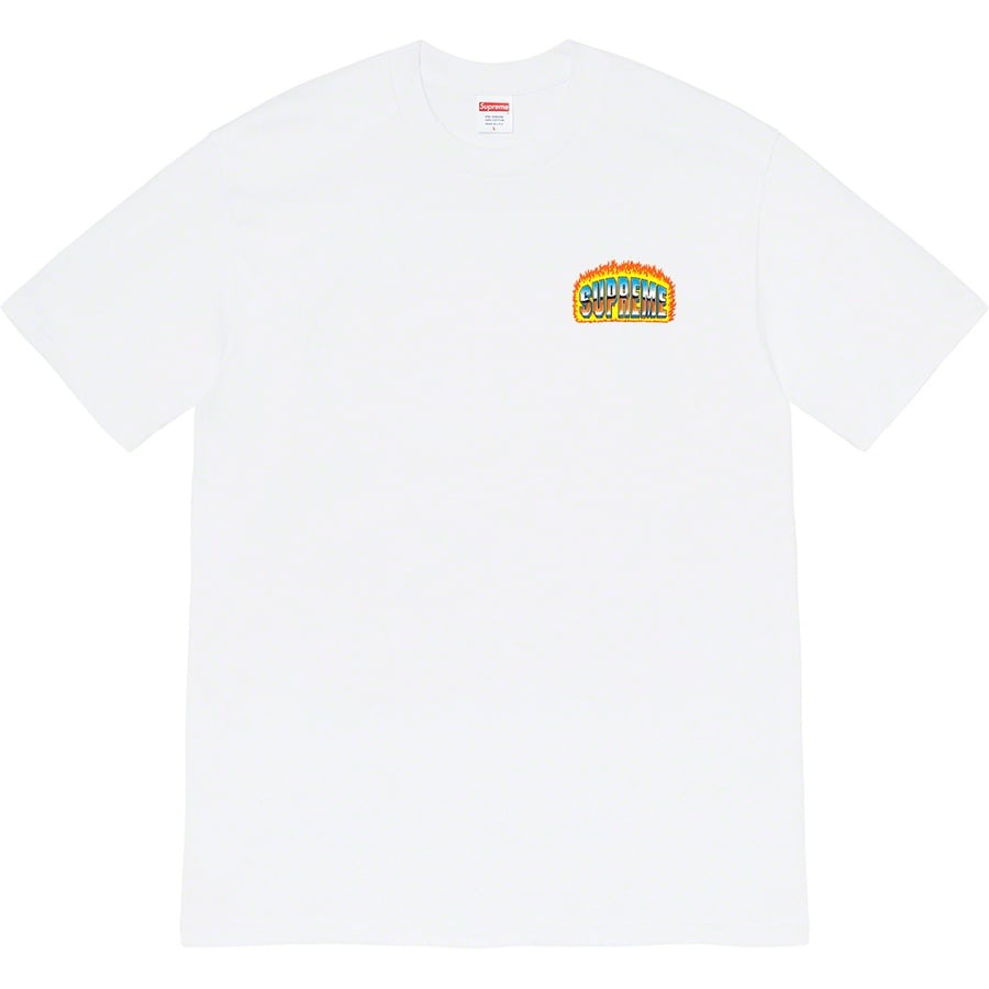 Details on Chrome Tee White from fall winter
                                                    2020 (Price is $38)