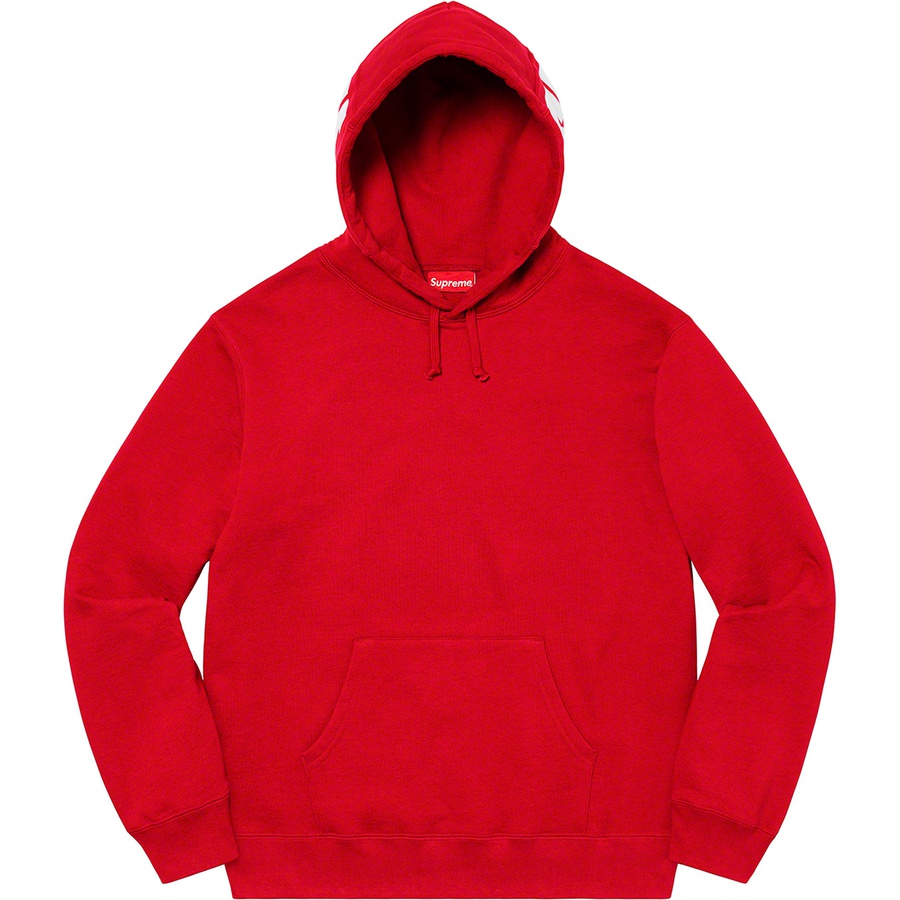 Details on Rib Hooded Sweatshirt Red from fall winter
                                                    2020 (Price is $158)