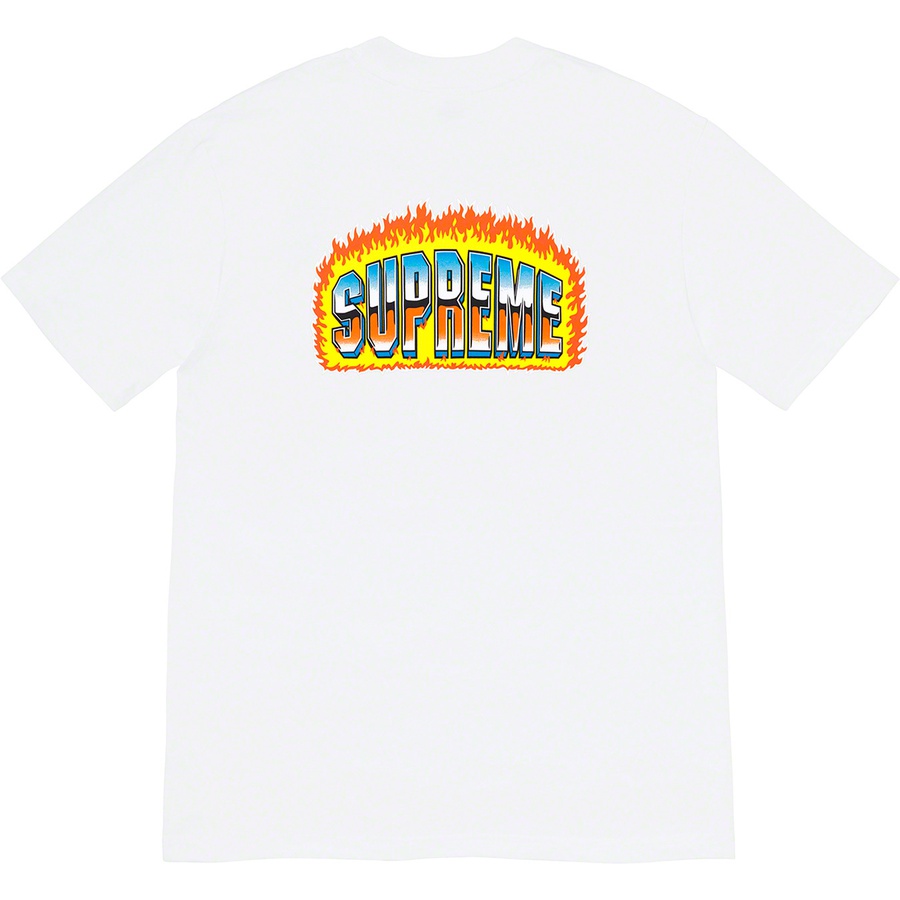 Details on Chrome Tee White from fall winter 2020 (Price is $38)