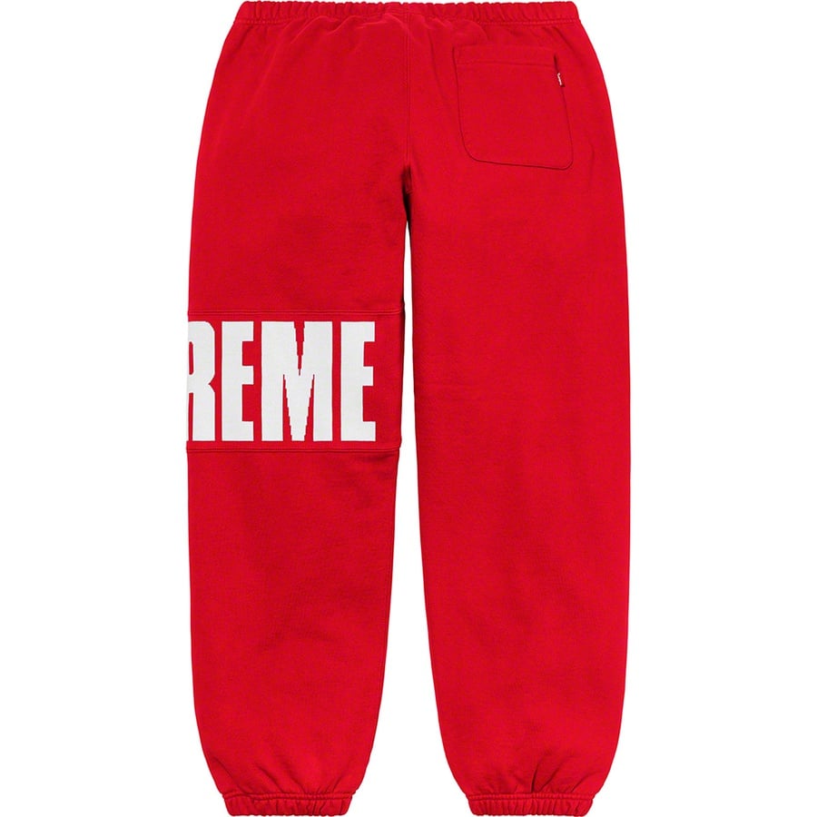 Details on Rib Sweatpant Red from fall winter
                                                    2020 (Price is $148)