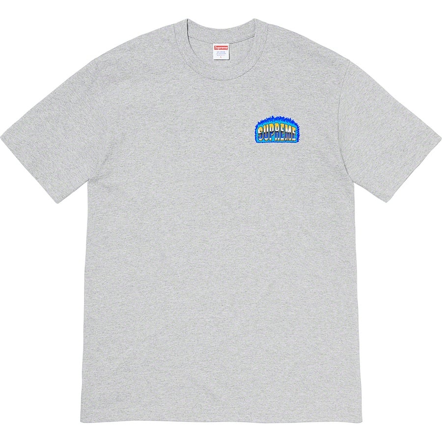 Details on Chrome Tee Heather Grey from fall winter
                                                    2020 (Price is $38)