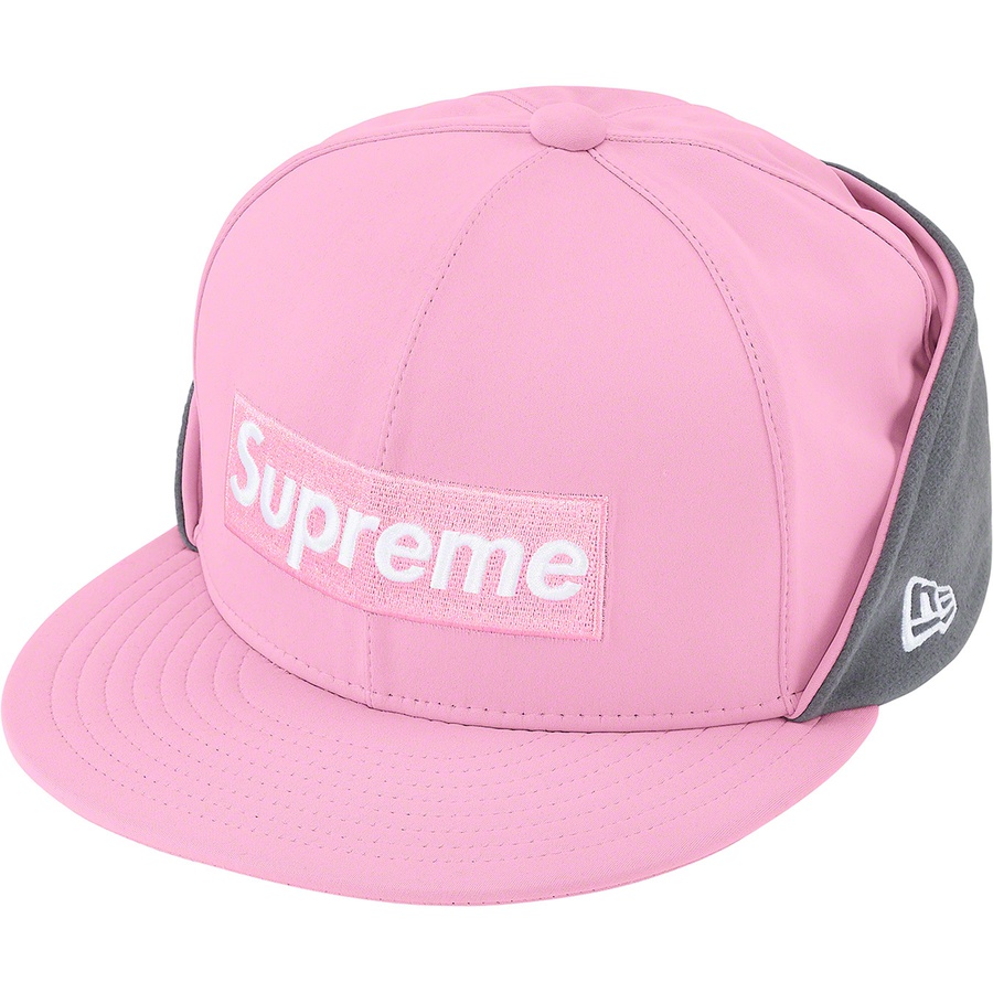 Details on WINDSTOPPER Earflap Box Logo New Era Pink from fall winter
                                                    2020 (Price is $58)
