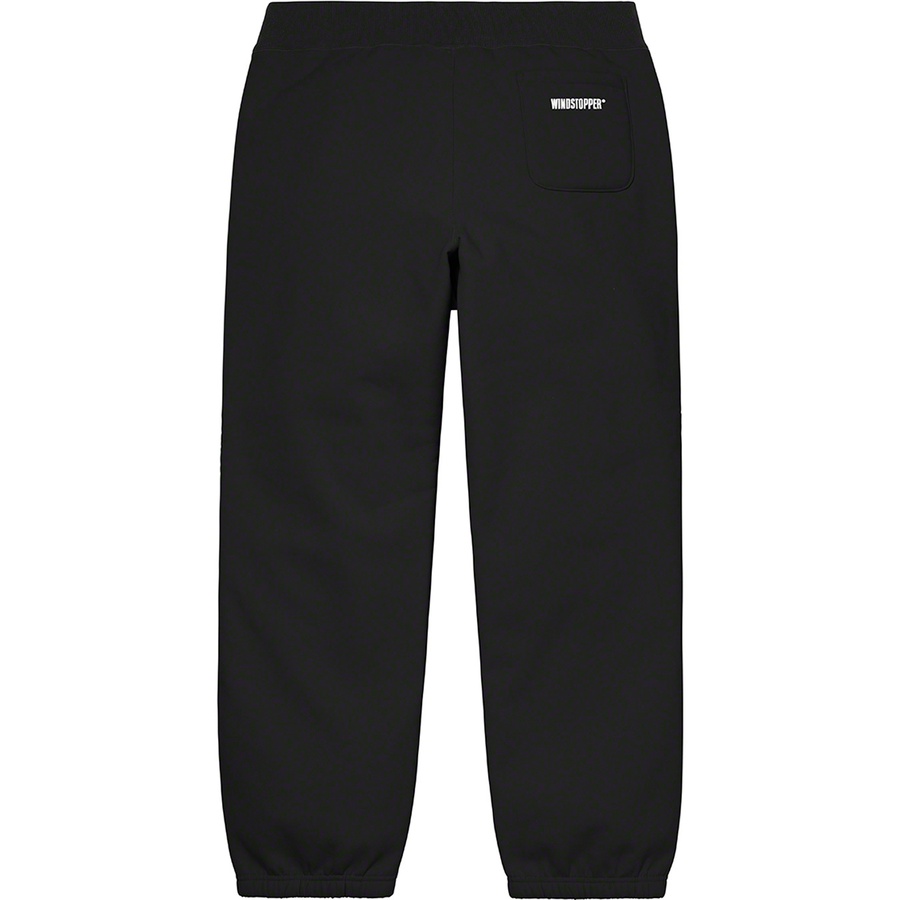 Details on WINDSTOPPER Sweatpant Black from fall winter 2020 (Price is $158)