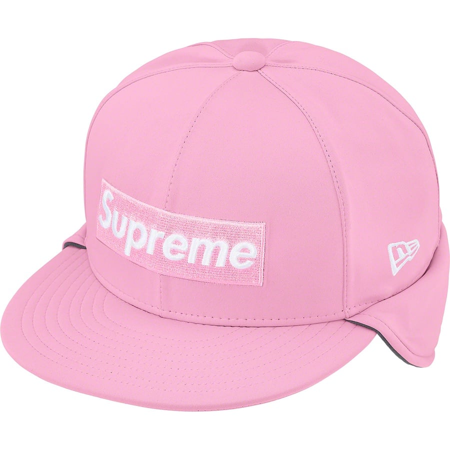 Details on WINDSTOPPER Earflap Box Logo New Era Pink from fall winter
                                                    2020 (Price is $58)