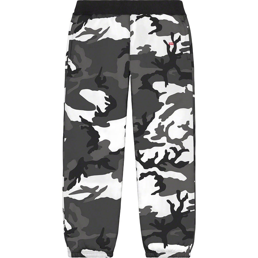 Details on WINDSTOPPER Sweatpant Snow Camo from fall winter 2020 (Price is $158)