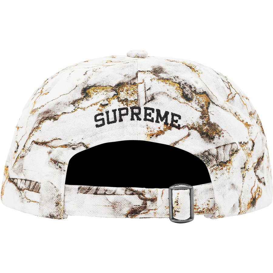 Details on Marble 6-Panel White from fall winter 2020 (Price is $48)