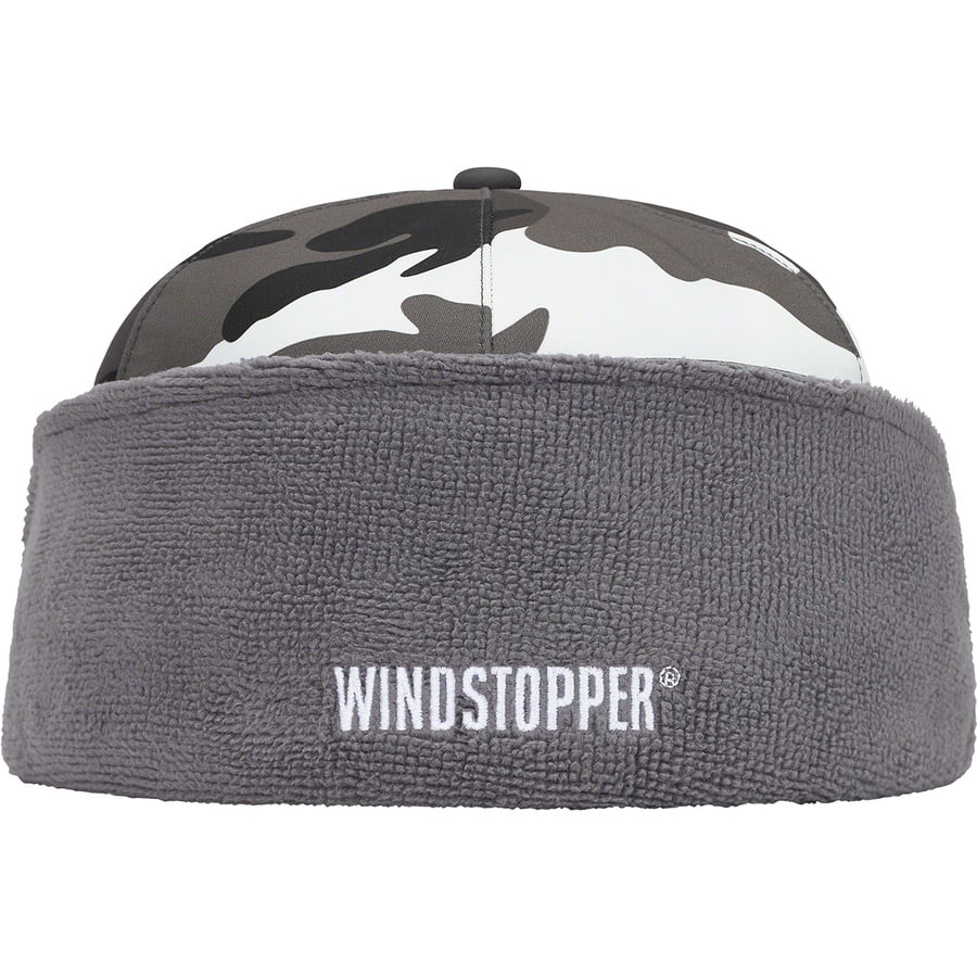 Details on WINDSTOPPER Earflap Box Logo New Era Snow Camo from fall winter
                                                    2020 (Price is $58)