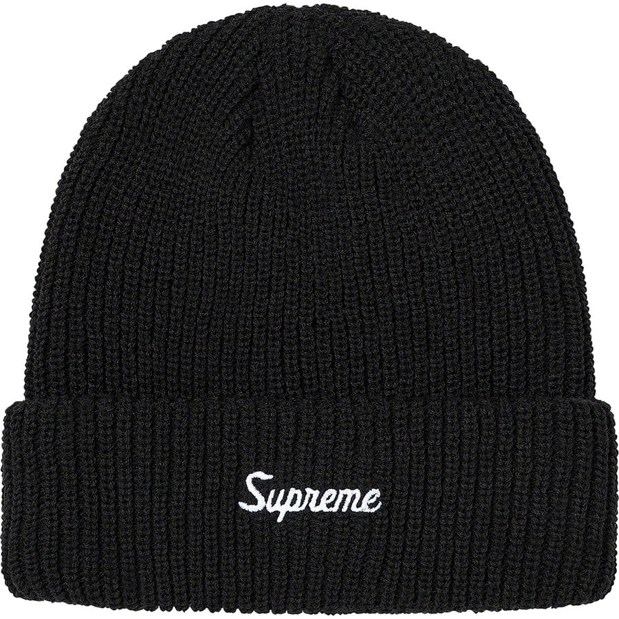 Details on Loose Gauge Beanie Black from fall winter
                                                    2020 (Price is $34)