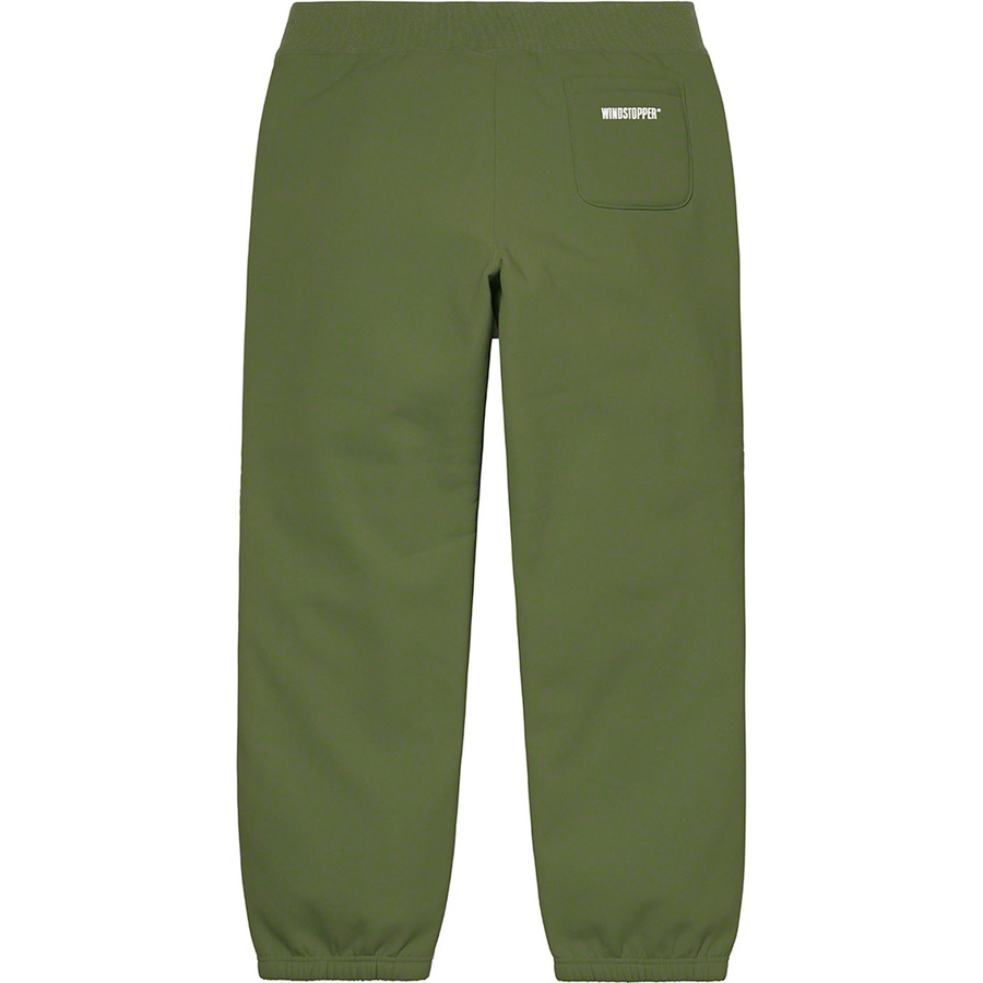 Details on WINDSTOPPER Sweatpant Dark Olive from fall winter 2020 (Price is $158)