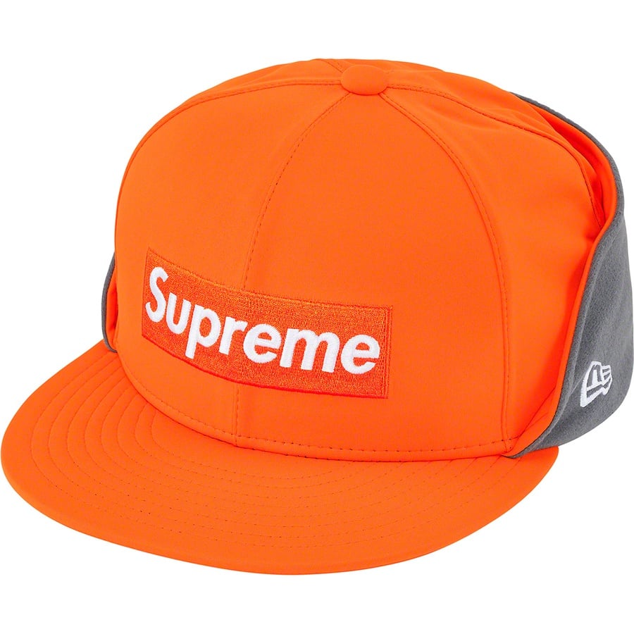 Details on WINDSTOPPER Earflap Box Logo New Era Orange from fall winter
                                                    2020 (Price is $58)