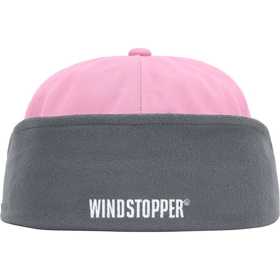 Details on WINDSTOPPER Earflap Box Logo New Era Pink from fall winter
                                                    2020 (Price is $58)