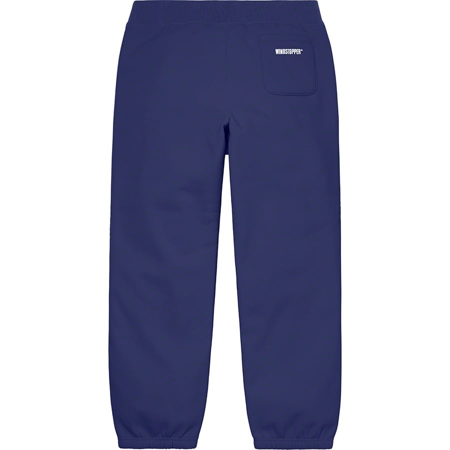 Details on WINDSTOPPER Sweatpant Washed Navy from fall winter
                                                    2020 (Price is $158)