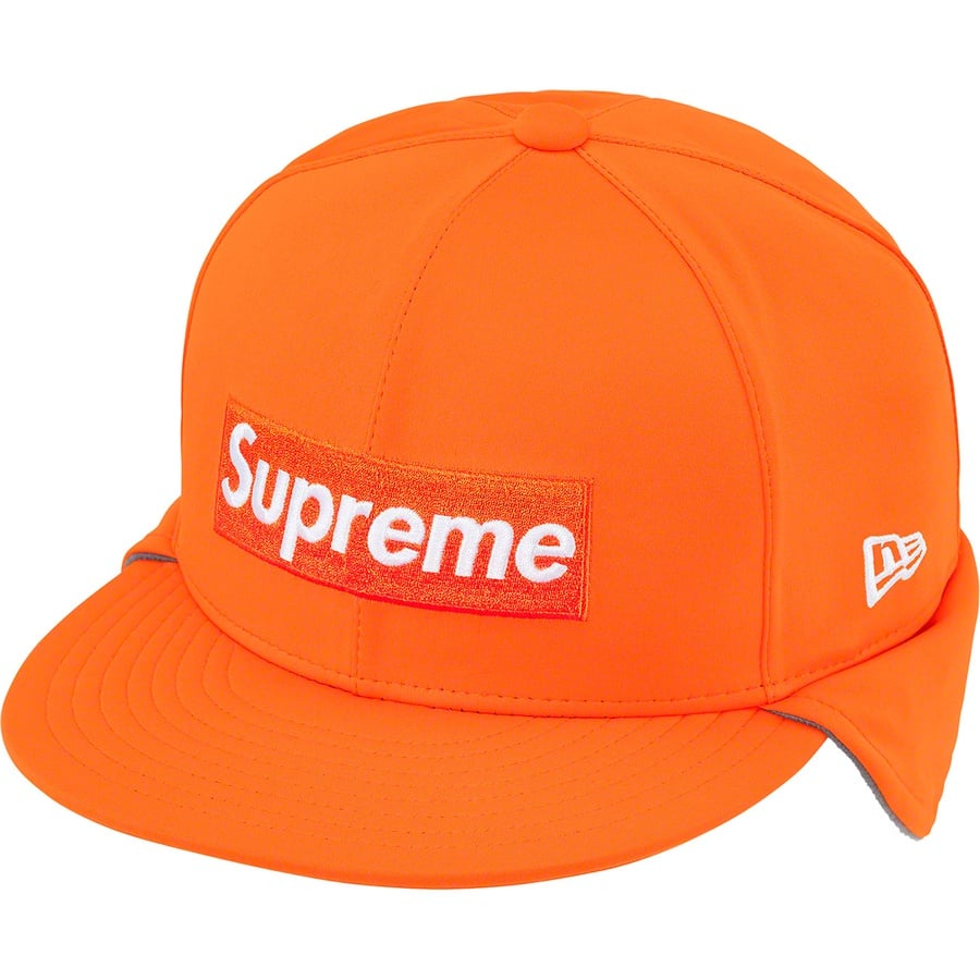 Details on WINDSTOPPER Earflap Box Logo New Era Orange from fall winter
                                                    2020 (Price is $58)