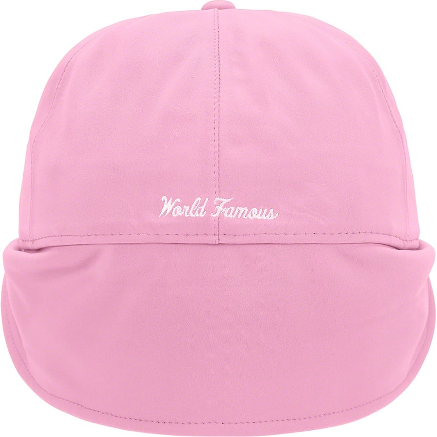 Details on WINDSTOPPER Earflap Box Logo New Era Pink from fall winter 2020 (Price is $58)