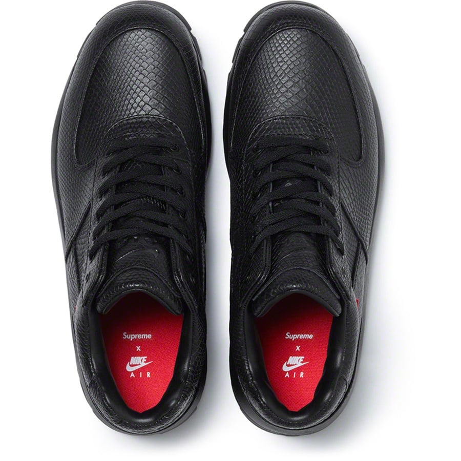 Details on Supreme Nike Air Max Goadome Black from fall winter
                                                    2020 (Price is $190)