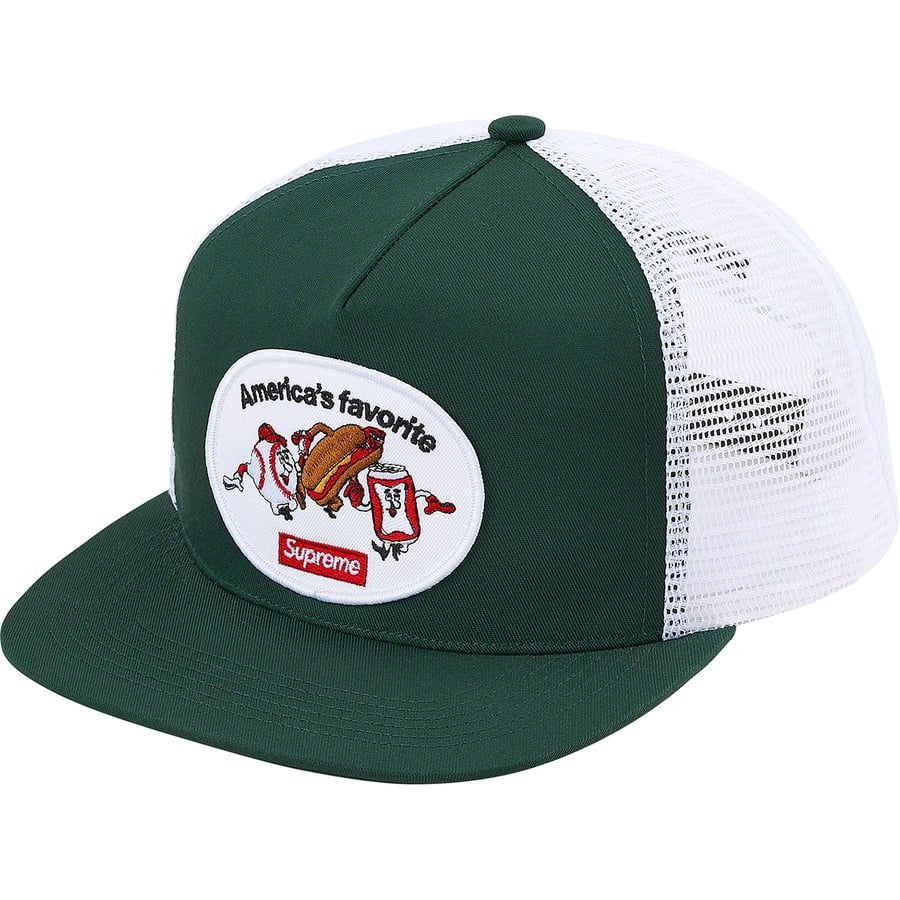 Details on America's Favorite Mesh Back 5-Panel Dark Green from spring summer
                                                    2021 (Price is $48)