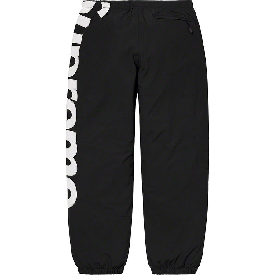 Details on Spellout Track Pant Black from spring summer
                                                    2021 (Price is $138)