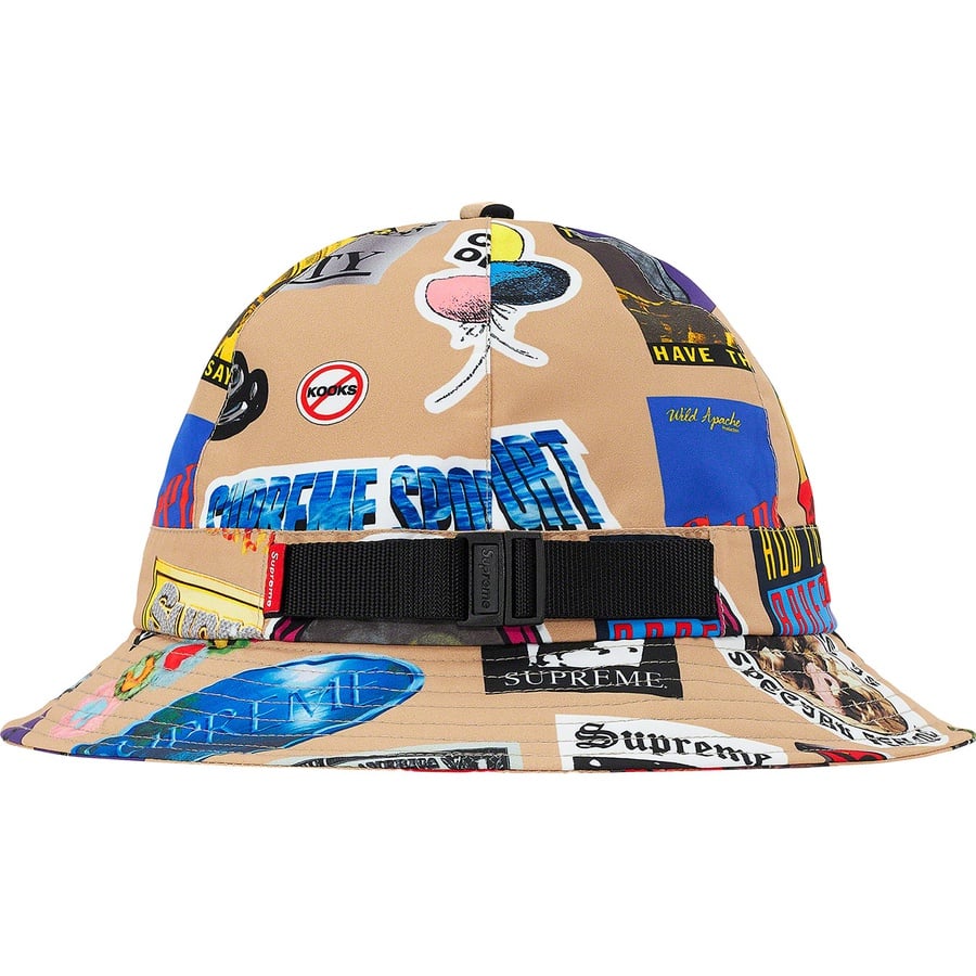 Details on GORE-TEX Bell Hat Tan Stickers from spring summer
                                                    2021 (Price is $60)