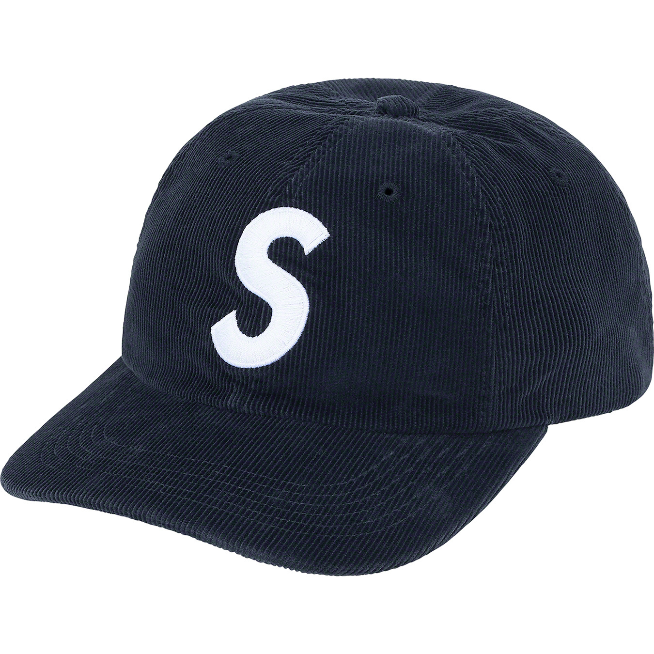 Fine Wale Corduroy S Logo 6-Panel - spring summer 2021 - Supreme