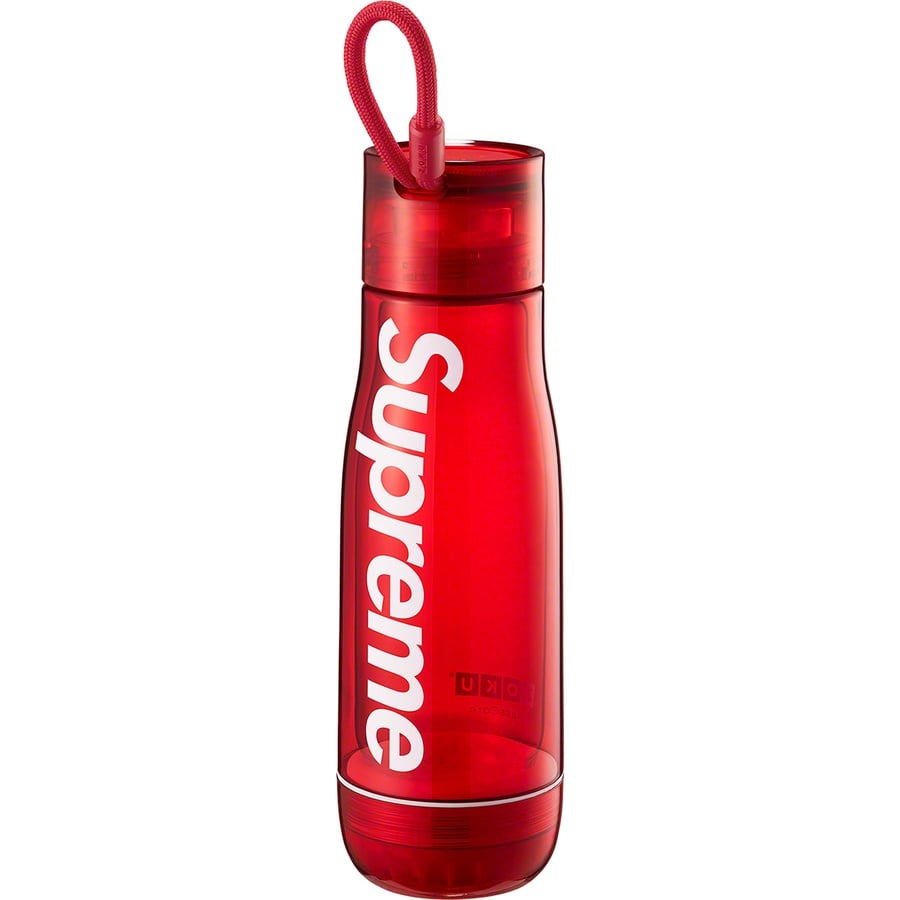 Details on Supreme Zoku Glass Core 16 oz. Bottle Red from spring summer
                                                    2021 (Price is $48)