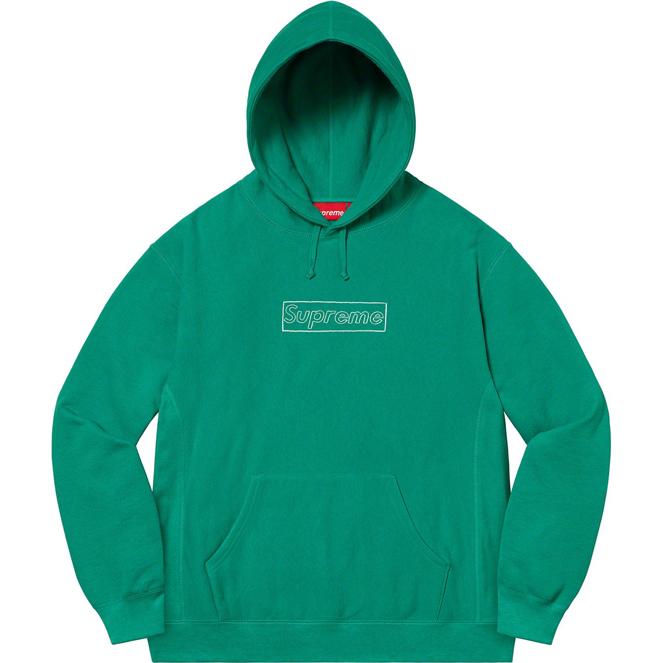激安の注文 21SS Sweatshirt Hooded Logo Chalk KAWS パーカー