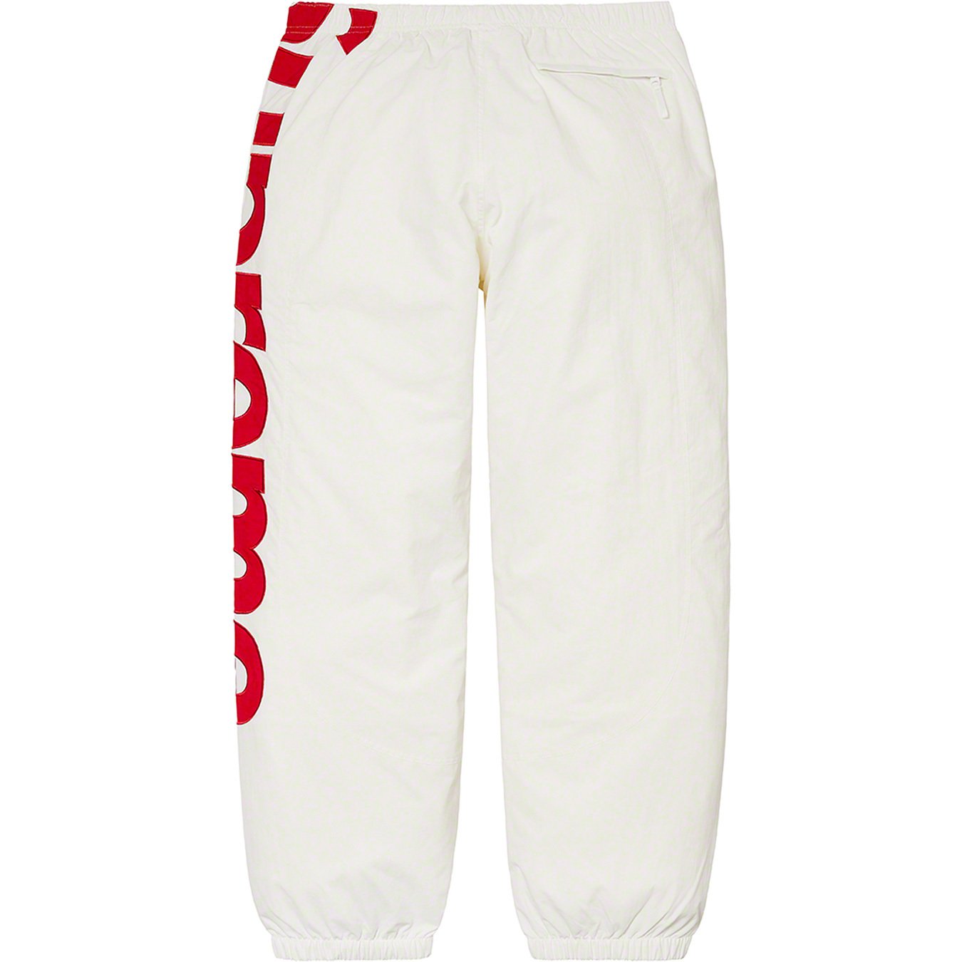 supreme spellout track pant-