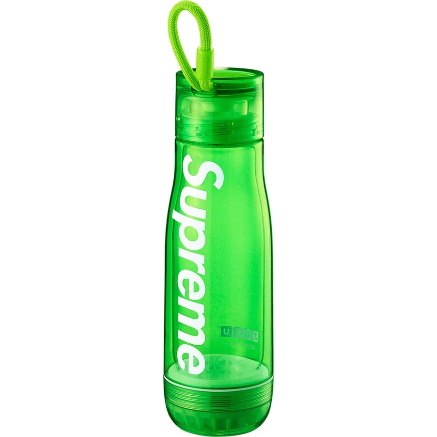 Details on Supreme Zoku Glass Core 16 oz. Bottle Green from spring summer
                                                    2021 (Price is $48)