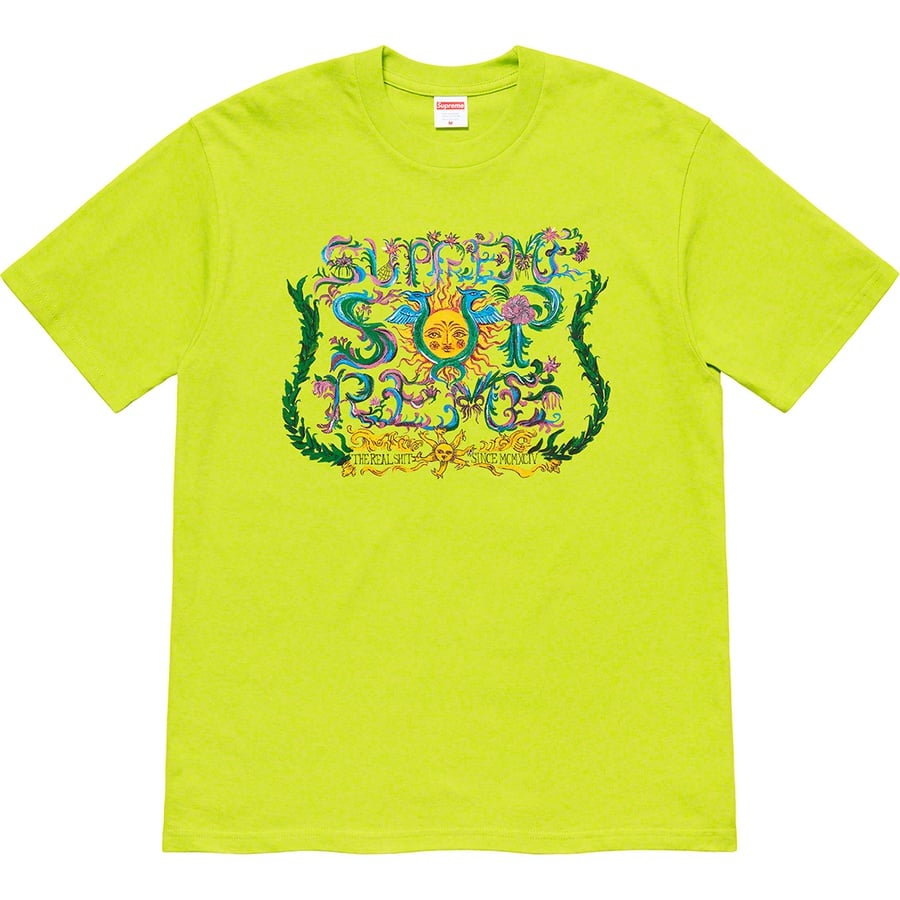 Details on Crest Tee Bright Green from spring summer
                                                    2021 (Price is $38)