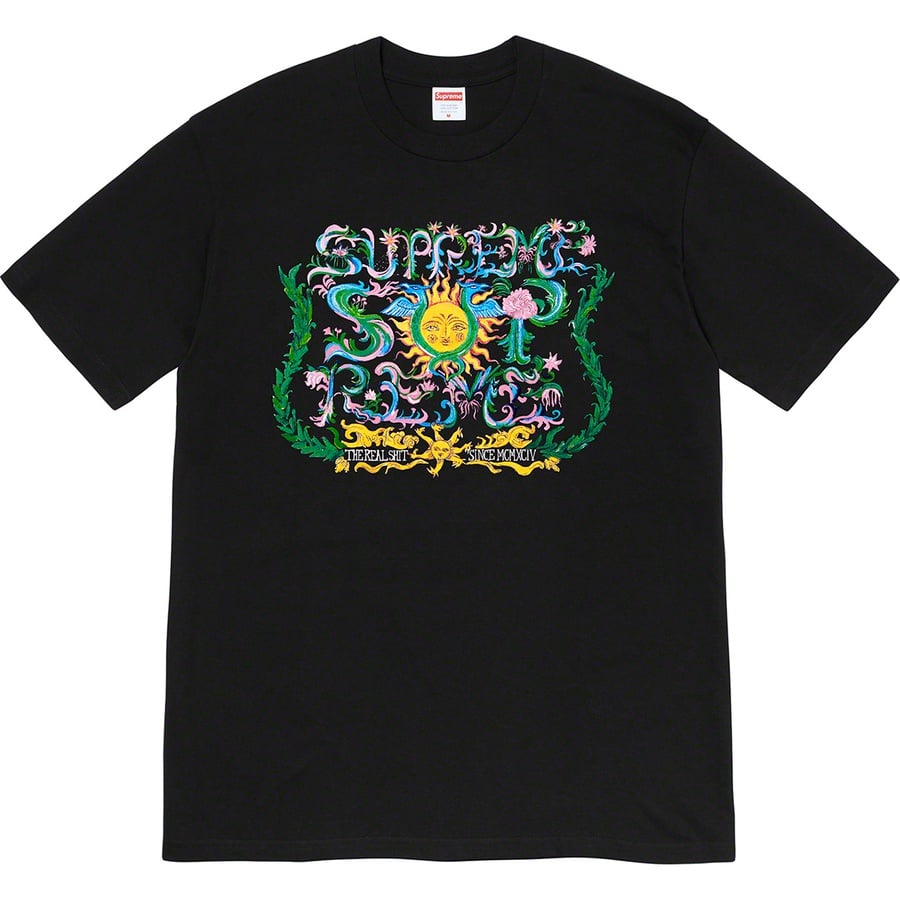 Details on Crest Tee Black from spring summer
                                                    2021 (Price is $38)