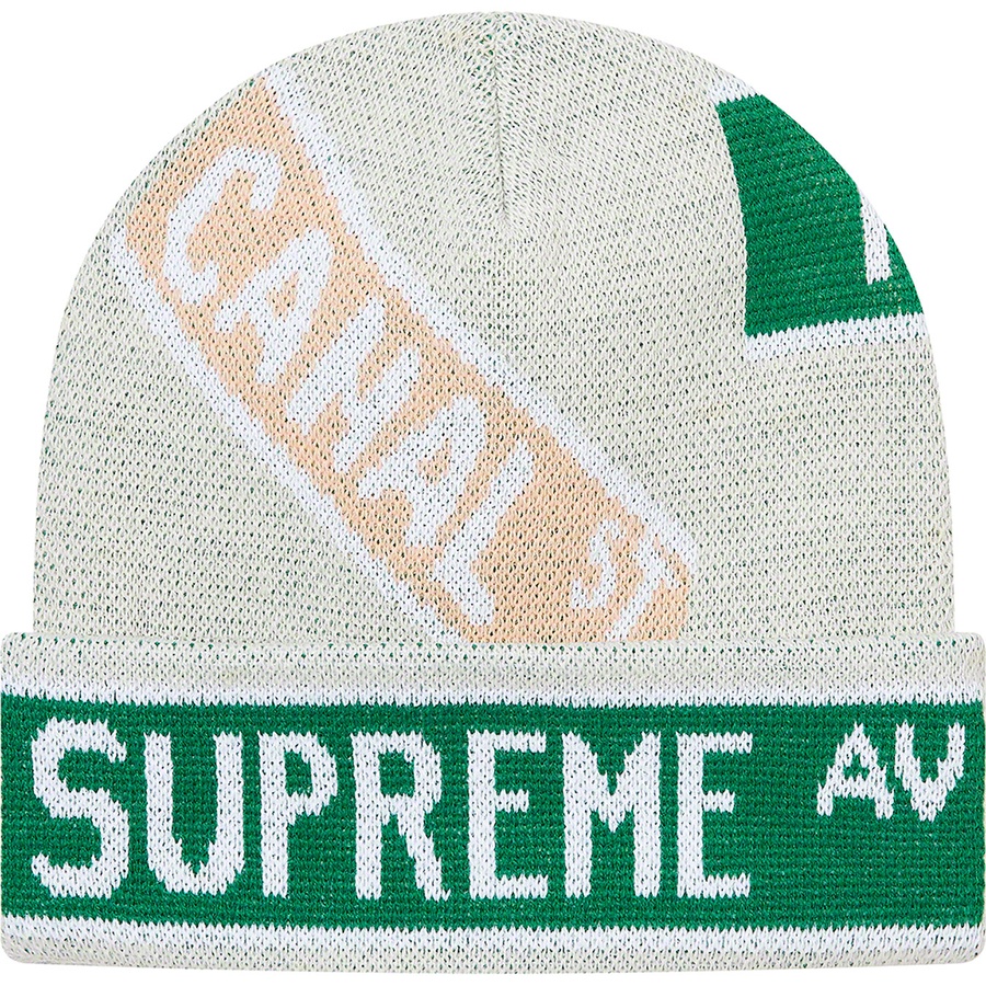 Details on Street Signs Beanie Natural from spring summer 2021 (Price is $38)