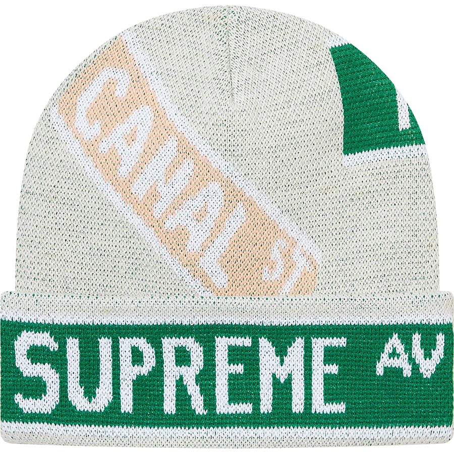 Details on Street Signs Beanie Natural from spring summer
                                                    2021 (Price is $38)