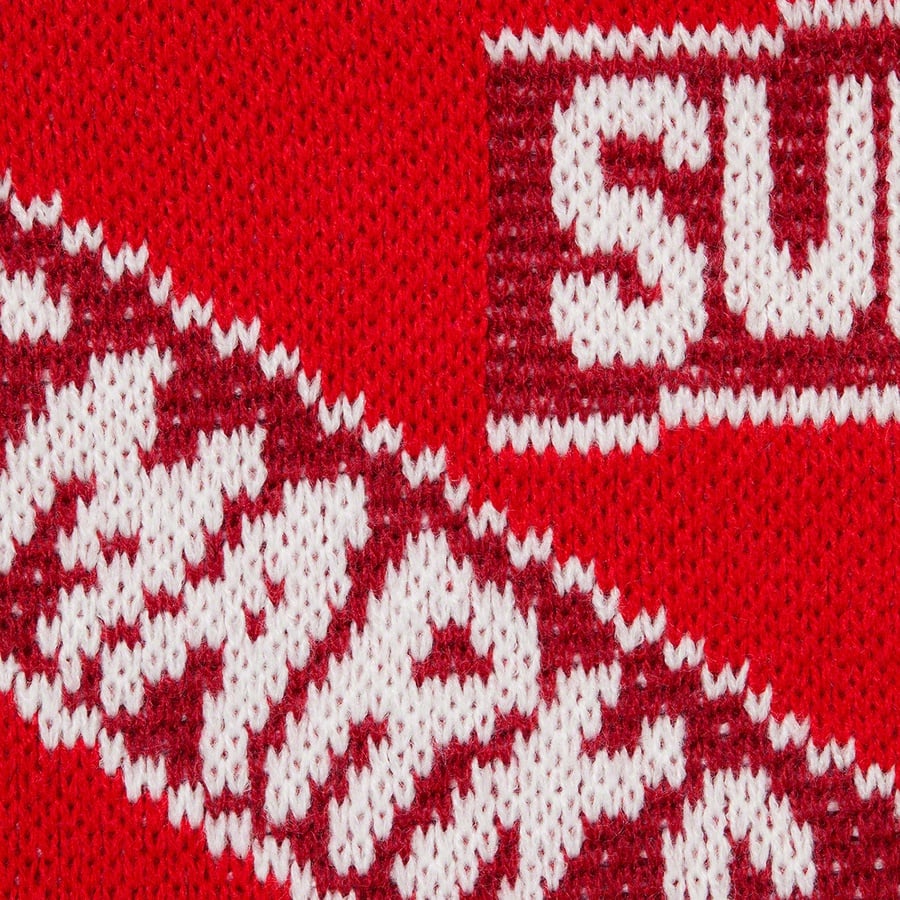 Details on Street Signs Sweater Red from spring summer
                                                    2021 (Price is $158)