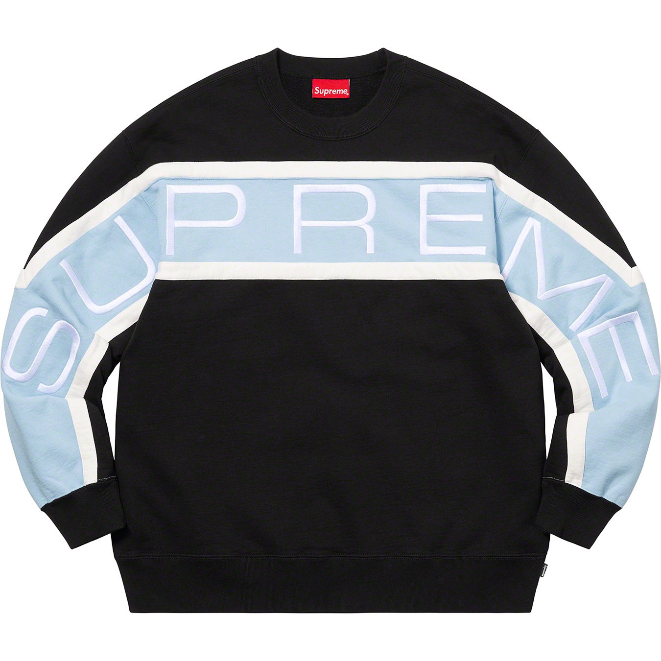 supreme Paneled Crewneck-