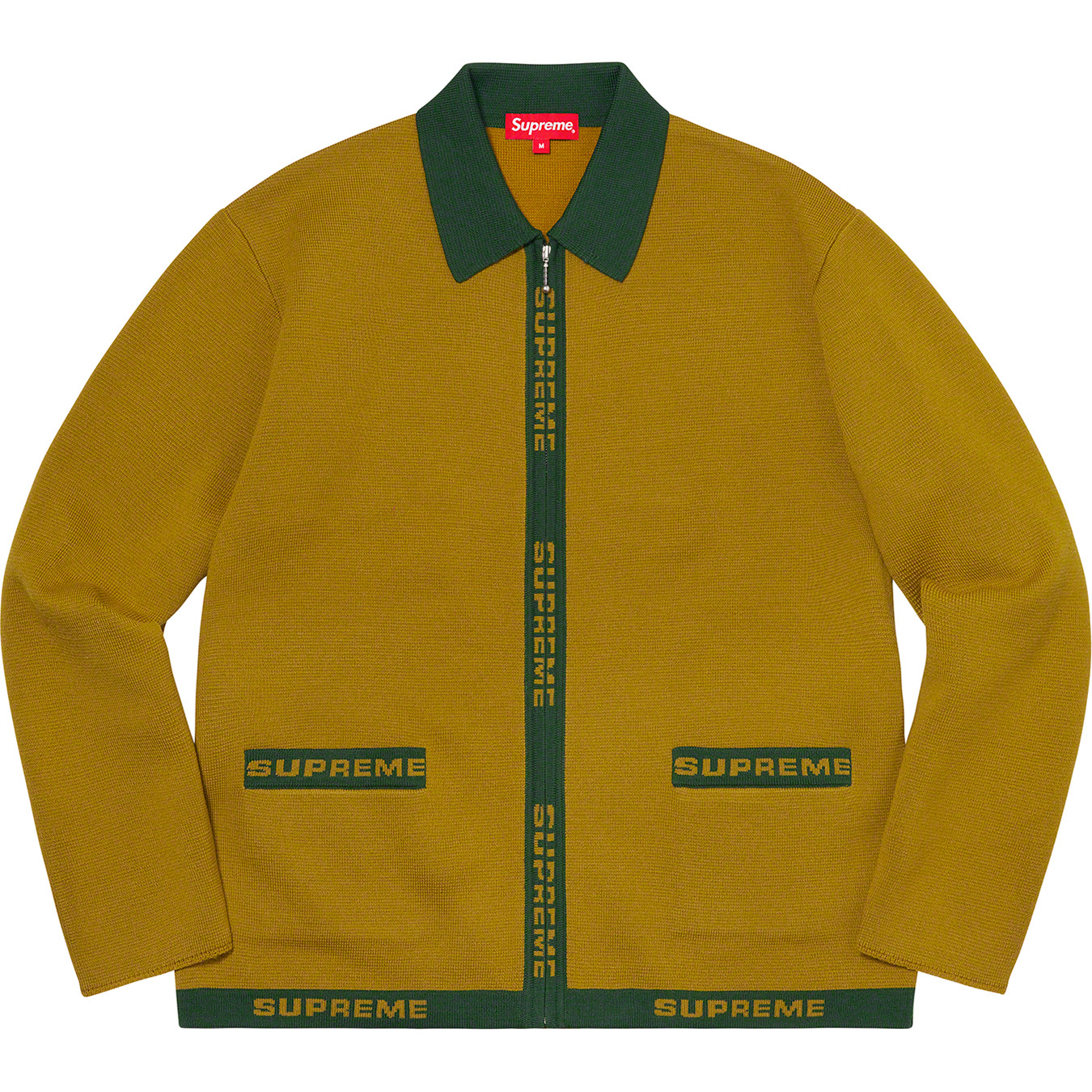 Logo Trim Zip Up Cardigan - spring summer 2021 - Supreme