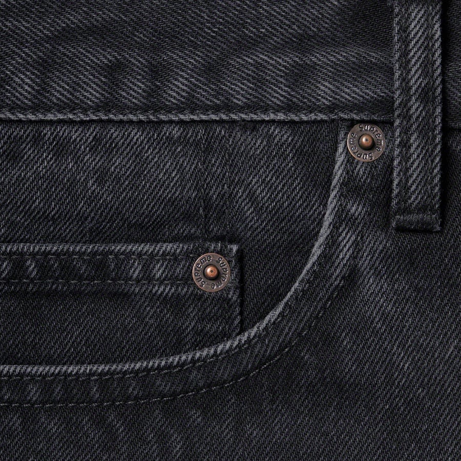 Details on Stone Washed Black Slim Jean Washed Black from spring summer
                                                    2021 (Price is $148)