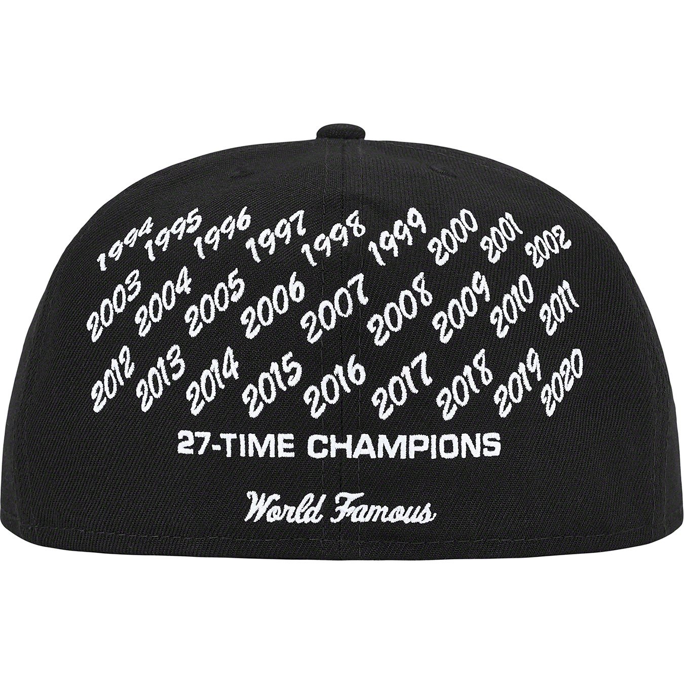 Supreme Champions Box Logo New Era Black