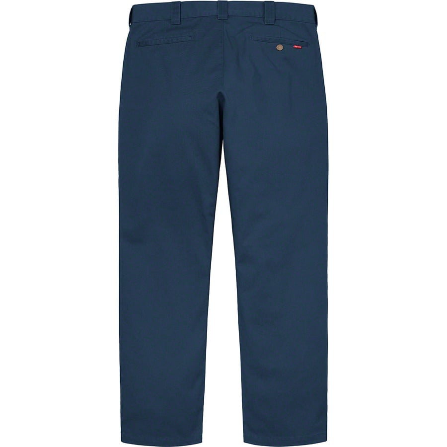 Details on Work Pant Light Navy from spring summer
                                                    2021 (Price is $118)