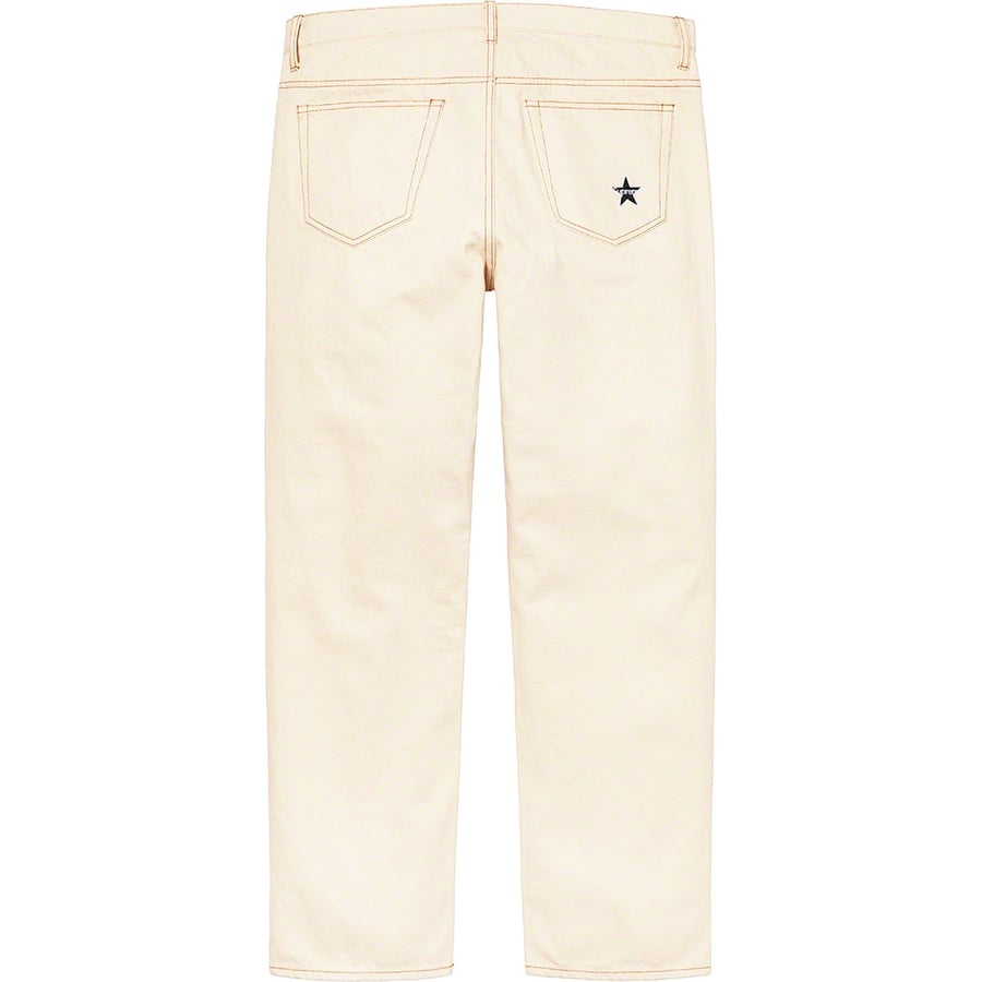 Supreme Regular Jean (SS21) - Natural - $148