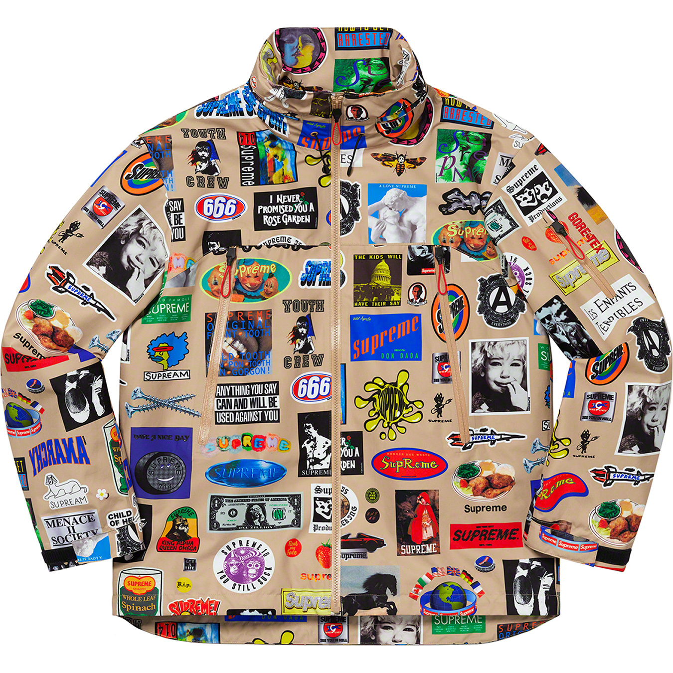 GORE-TEX Stickers Shell Jacket - spring summer 2021 - Supreme