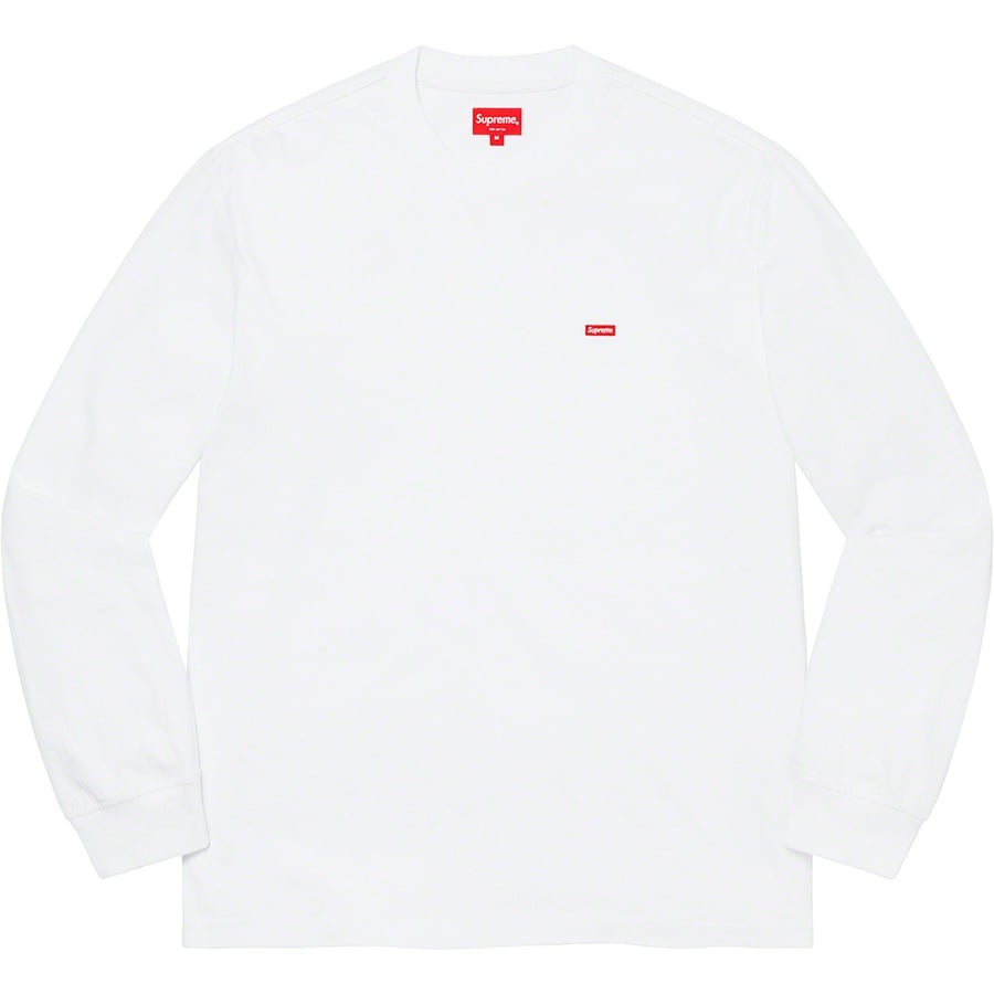 Details on Small Box L S Tee White from spring summer
                                                    2021 (Price is $68)