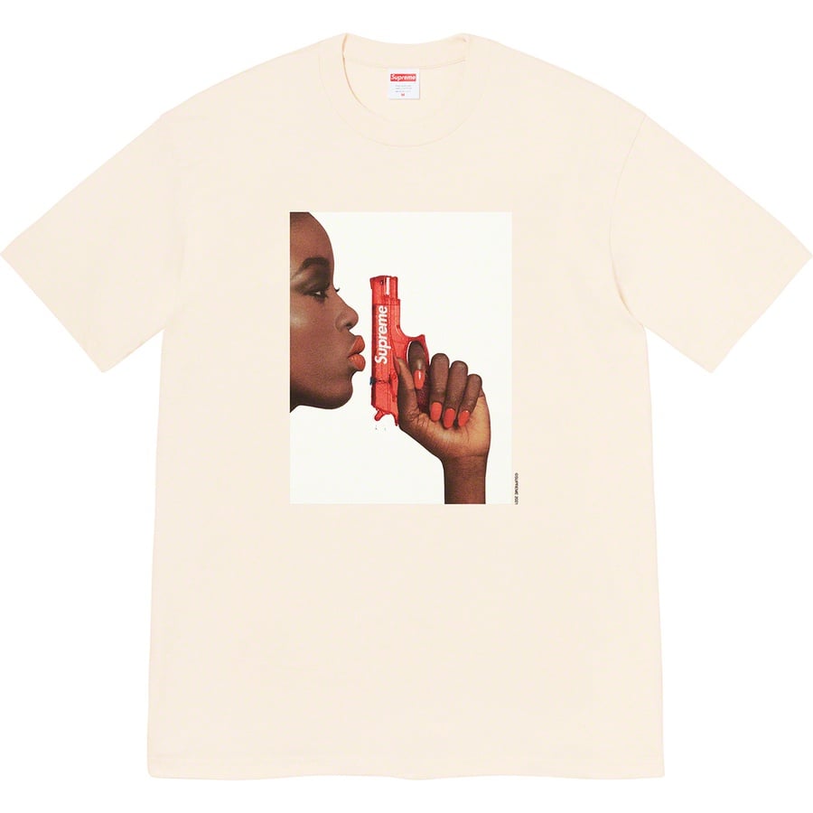 Details on Water Pistol Tee Natural from spring summer
                                                    2021 (Price is $38)
