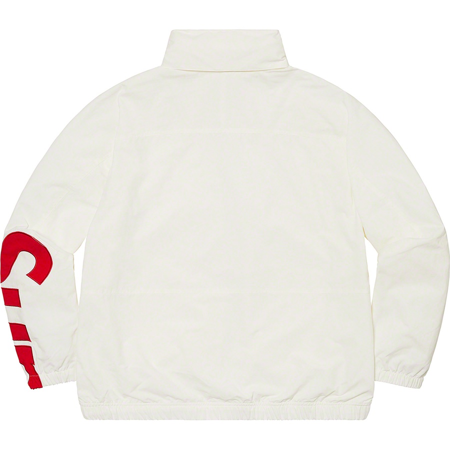 Details on Spellout Track Jacket White from spring summer
                                                    2021 (Price is $168)