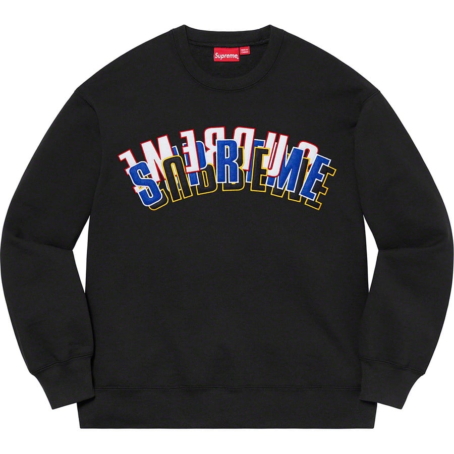 Details on Stacked Crewneck Black from spring summer
                                                    2021 (Price is $158)